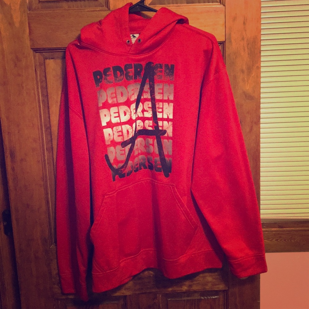 PEDERSEN red hoodie